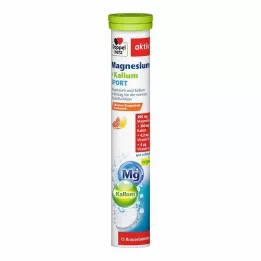 DOPPELHERZ Sportowe tabletki musujące magnez+potas, 15 szt