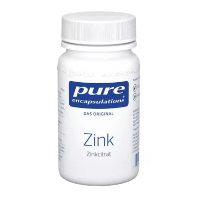 PURE ENCAPSULATIONS Cytrynian cynku w kapsułkach, 60 kapsułek