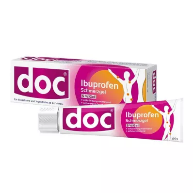 doc Ibuprofen żel przeciwbólowy 5%, 100 g doc Ibuprofen żel przeciwbólowy 5%, 100 g