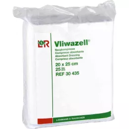VLIWAZELL Kompresy chłonne niesterylne 20x25 cm, 25 szt