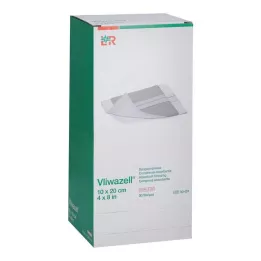 VLIWAZELL Kompresy chłonne sterylne 10x20 cm, 30 szt