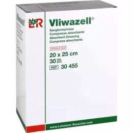 VLIWAZELL Kompresy chłonne sterylne 20x25 cm, 30 szt
