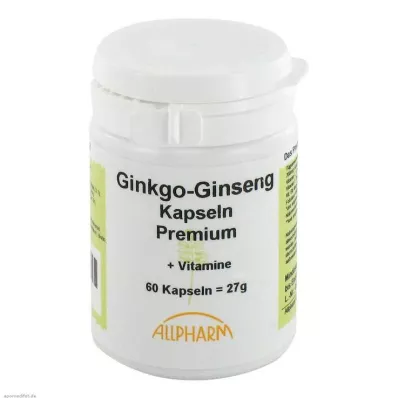 GINKGO+GINSENG kapsułki Premium, 60 szt