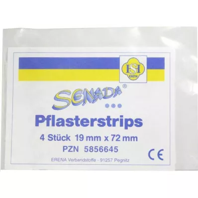 SENADA Paski gipsowe 19x72 mm, 4 szt