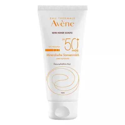 AVENE Mleczko do opalania SPF 50+ mineralne, 100 ml AVENE Mleczko do opalania SPF 50+ mineralne, 100 ml