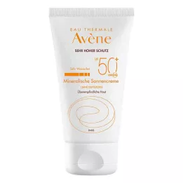 AVENE Krem przeciwsłoneczny SPF 50+ mineralny, 50 ml