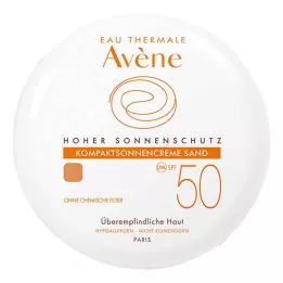 AVENE Kompaktowy krem do opalania SPF 50 piasków, 10 g