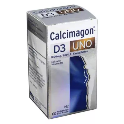 CALCIMAGON Tabletki do żucia D3 Uno, 60 szt CALCIMAGON Tabletki do żucia D3 Uno, 60 szt