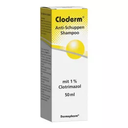 CLODERM Szampon przeciwłupieżowy, 50 ml