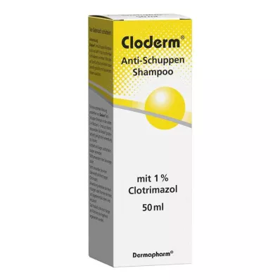 CLODERM Szampon przeciwłupieżowy, 50 ml