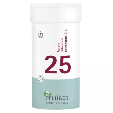 Biochemia Pflueger 25 Aurum chloratum sodu D 6 tabletek, 400 szt