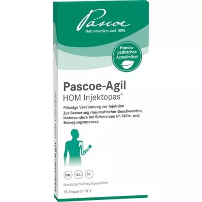 PASCOE-Agil HOM Injektopas Ampoules, 10X2 ml