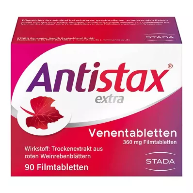 ANTISTAX dodatkowe tabletki żylne, 90 szt ANTISTAX dodatkowe tabletki żylne, 90 szt