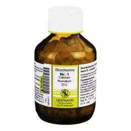BIOCHEMIE 1 Calcium fluoratum D 12 tabletek, 400 szt