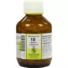 BIOCHEMIE 10 Natrium sulphuricum D 6 tabletek, 400 szt