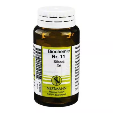 BIOCHEMIE 11 Silicea D 6 tabletek, 100 szt