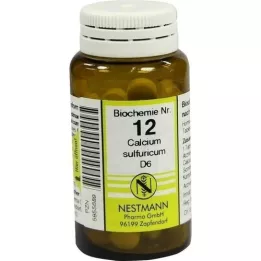 BIOCHEMIE 12 tabletek Calcium sulphuricum D 6, 100 szt