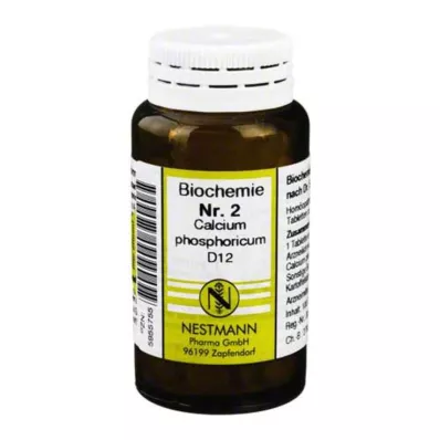 BIOCHEMIE 2 Calcium phosphoricum D 12 tabletek, 100 szt BIOCHEMIE 2 Calcium phosphoricum D 12 tabletek, 100 szt