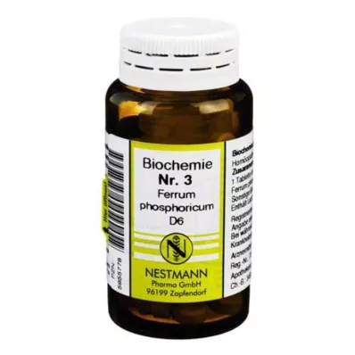 BIOCHEMIE 3 Ferrum phosphoricum D 6 tabletek, 100 szt
