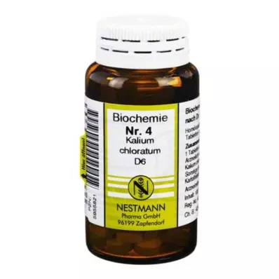BIOCHEMIE 4 Kalium chloratum D 6 tabletek, 100 szt