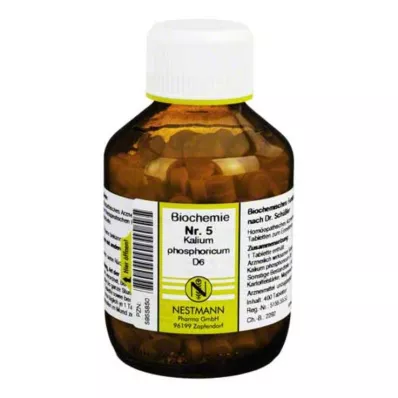 BIOCHEMIE 5 Kalium phosphoricum D 6 tabletek, 400 szt