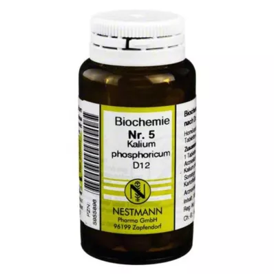 BIOCHEMIE 5 Kalium phosphoricum D 12 tabletek, 100 szt