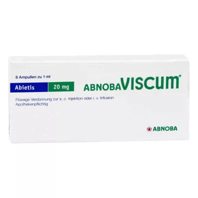 Abnobaviscum Abietis 20 mg ampułki (8 szt.) Abnobaviscum Abietis 20 mg ampułki (8 szt.)