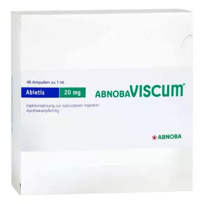 Abnobaviscum Abietis 20 mg ampułki (48 sztuk) Abnobaviscum Abietis 20 mg ampułki (48 sztuk)