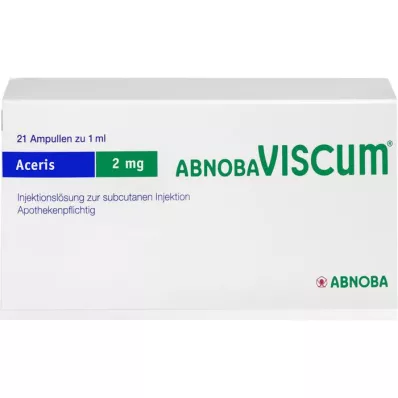 ABNOBAVISCUM Ampułki Aceris 2 mg, 21 szt