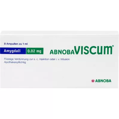 ABNOBAVISCUM Ampułki Amygdali 0,02 mg, 8 szt