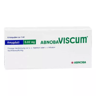 Abnobaviscum Amygdali 0,02 mg ampułki (8 sztuk) Abnobaviscum Amygdali 0,02 mg ampułki (8 sztuk)
