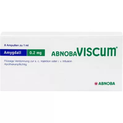 ABNOBAVISCUM Ampułki Amygdali 0,2 mg, 8 szt