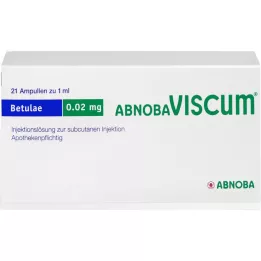 ABNOBAVISCUM Ampułki Betulae 0,02 mg, 21 szt