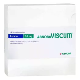 ABNOBAVISCUM Ampułki Betulae 0,2 mg, 48 szt