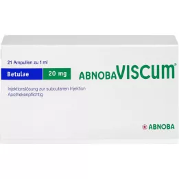 ABNOBAVISCUM Ampułki Betulae 20 mg, 21 szt