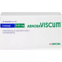 ABNOBAVISCUM Crataegi 0,02 mg ampułki, 21 szt