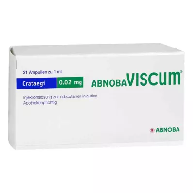 Abnobaviscum Crataegi 0,02 mg ampułki (21 szt.)
