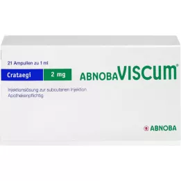 ABNOBAVISCUM Crataegi 2 mg ampułki, 21 szt