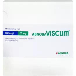 ABNOBAVISCUM Crataegi 20 mg ampułki, 48 szt