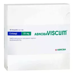 ABNOBAVISCUM Crataegi 20 mg ampułki, 48 szt