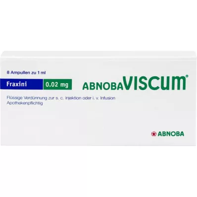 ABNOBAVISCUM Fraxini 0,02 mg ampułki, 8 szt