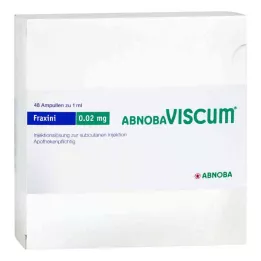 ABNOBAVISCUM Fraxini 0,02 mg ampułki, 48 szt