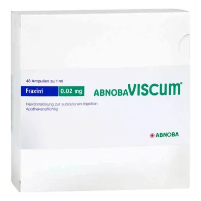 ABNOBAVISCUM Fraxini 0,02 mg ampułki, 48 szt