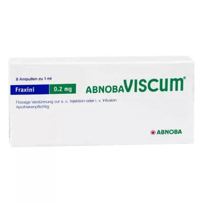 Abnobaviscum Fraxini 0,2 mg ampułki (8 sztuk) Abnobaviscum Fraxini 0,2 mg ampułki (8 sztuk)
