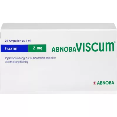 ABNOBAVISCUM Fraxini 2 mg ampułki, 21 szt