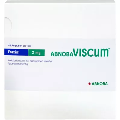 ABNOBAVISCUM Fraxini 2 mg ampułki, 48 szt