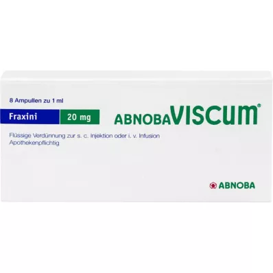 ABNOBAVISCUM Fraxini 20 mg ampułki, 8 szt