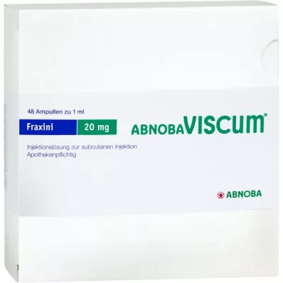 ABNOBAVISCUM Fraxini 20 mg ampułki, 48 szt