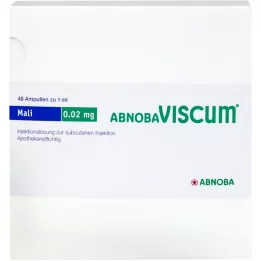 ABNOBAVISCUM Ampułki Mali 0,02 mg, 48 szt