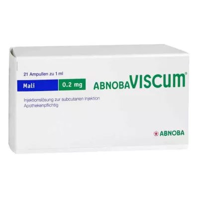 Abnobaviscum Mali 0,2 mg ampułki (21 sztuk) Abnobaviscum Mali 0,2 mg ampułki (21 sztuk)